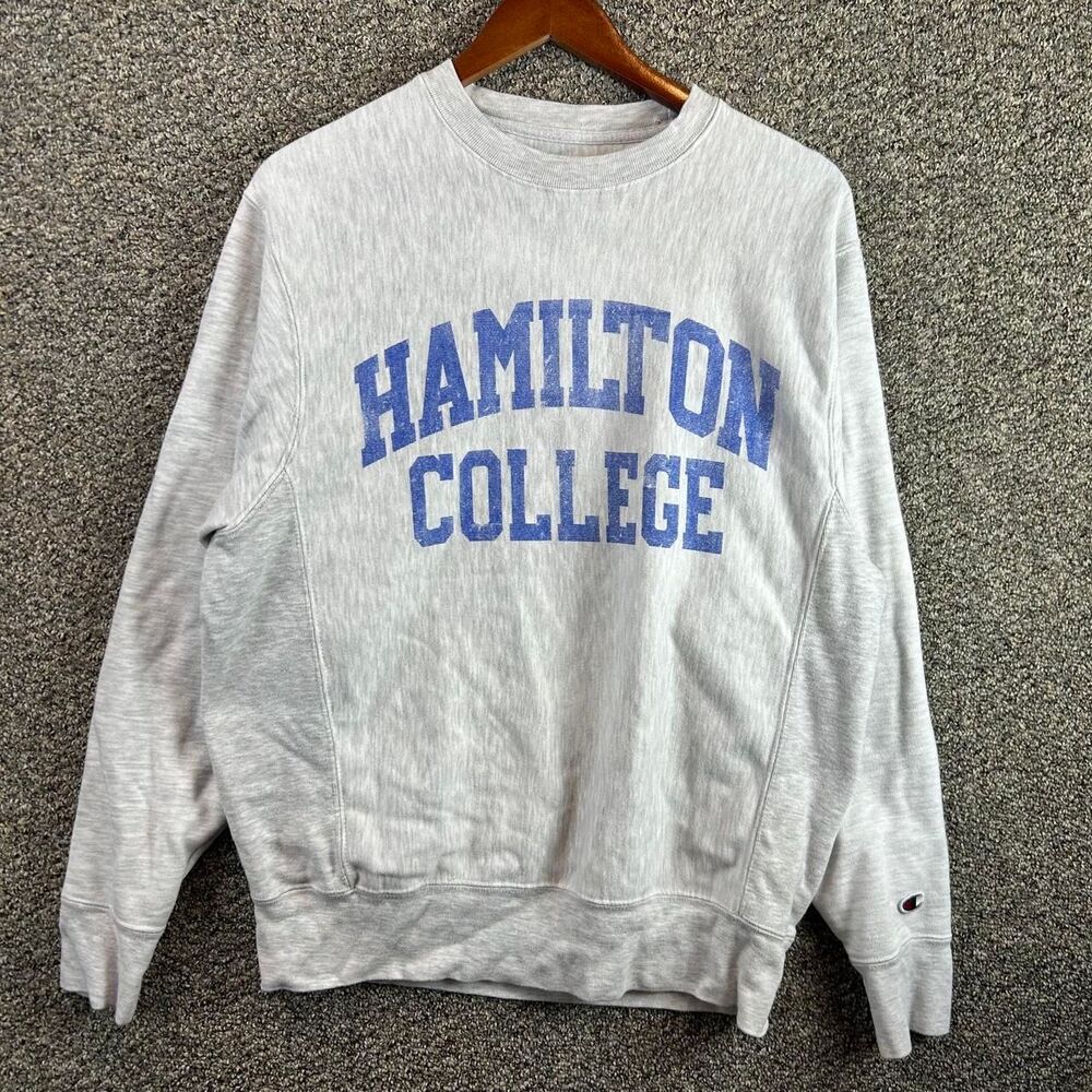Champion Men's Grey Sweatshirt